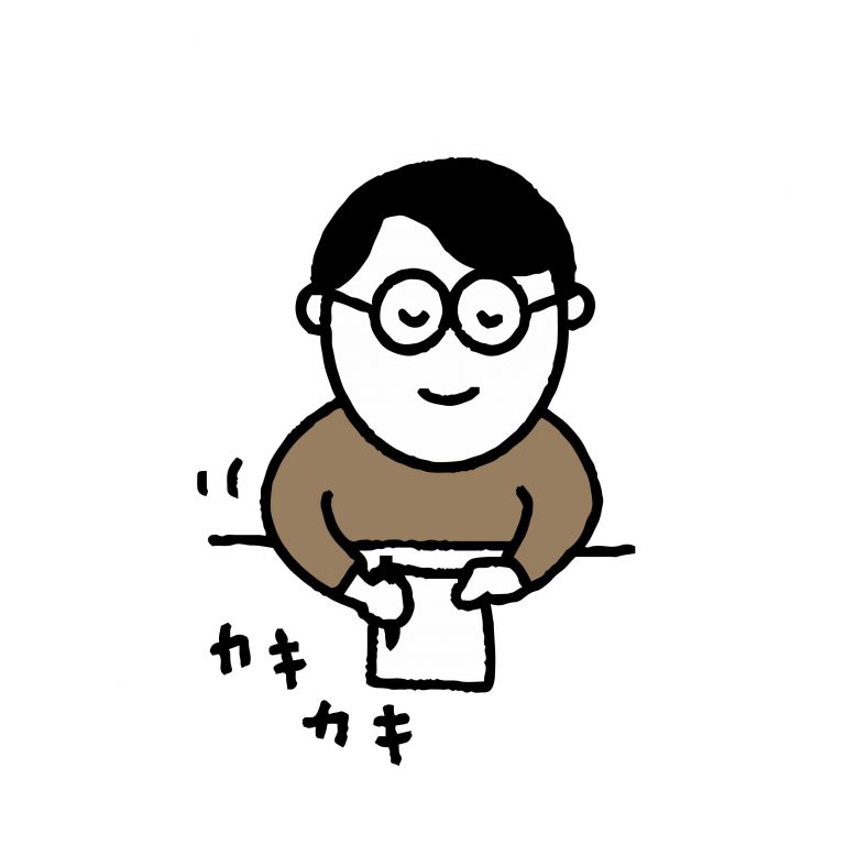 社員さんから「なんで書くんですか？」と聞かれました