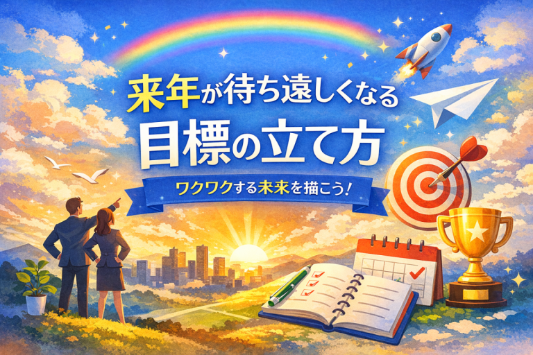 「来年、どんな一年だったら嬉しいですか？」から始める目標設定