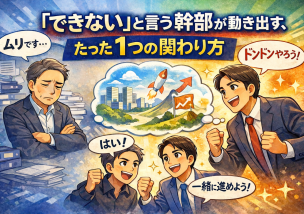 「できない」と言う幹部が動き出す、たった１つの関わり方