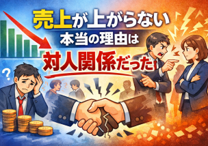 売上が上がらない本当の理由は、対人関係だった